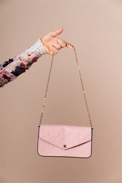 louis vuitton félicie pochette pink